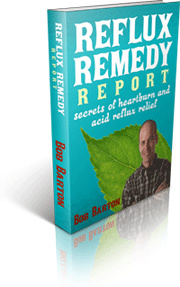 Ebook cover: Reflux Remedy Report