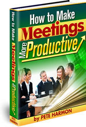 Ebook cover: How to Make Meetings More Productive