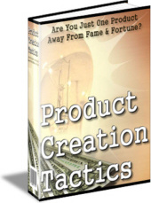 Ebook cover: Product Creation Tactics