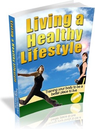 Ebook cover: Living a Healthy Lifestyle
