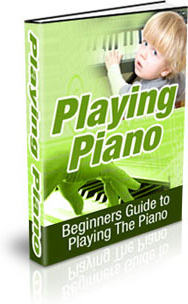 Ebook cover: Playing Piano