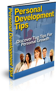 Ebook cover: Personal Development Tips