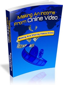 Ebook cover: Making an Income From Online Video