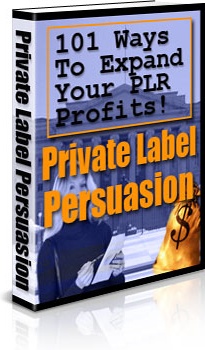 Ebook cover: Private Label Persuasion