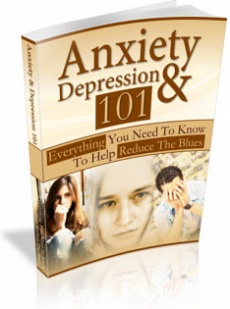 Ebook cover: Anxiety and Depression 101