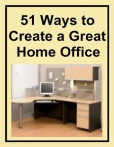 Ebook cover: 51 Ways to Create a Great Home Office