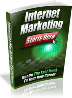 Ebook cover: Internet Marketing Starts Here