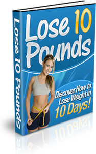 Ebook cover: Lose 10 Pounds