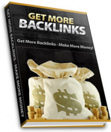 Ebook cover: Get More Backlinks