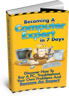 Ebook cover: Becoming A Computer Expert In 7 Days