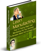 Ebook cover: Lean Manufacturing