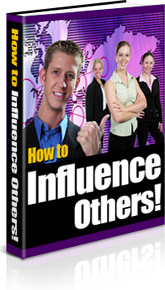 Ebook cover: How to Influence Others!