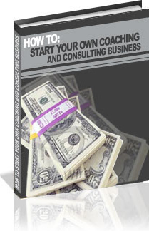 Ebook cover: How To Start Your Own Coaching/Consulting Business!