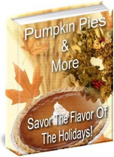 Ebook cover: Pumpkin Pies And More!