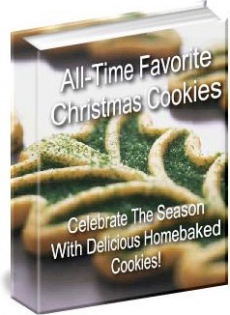 Ebook cover: All-Time Favorite Christmas Cookies