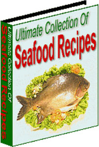 Ebook cover: Ultimate Collection Of Seafood Recipes