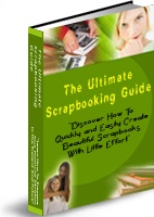 Ebook cover: The Ultimate Scrapbooking Guide