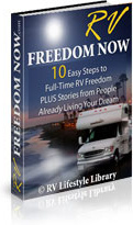 Ebook cover: RV Freedom Now