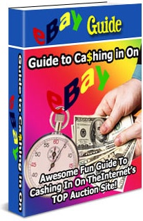 Ebook cover: Guide to Cashing in on eBay