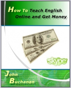 Ebook cover: How To Teach English Online and Get Money