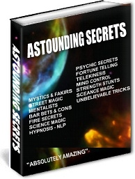 Ebook cover: Astounding Secrets