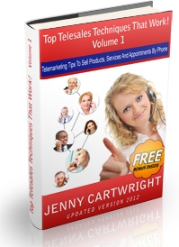 Ebook cover: Top Telesales Techniques that Work