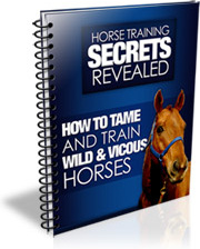 Ebook cover: Horse Training Secrets Revealed