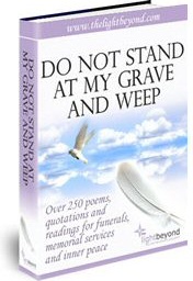 Ebook cover: Do Not Stand At My Grave And Weep