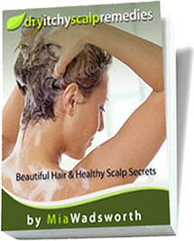Ebook cover: Dry Itchy Scalp Remedies