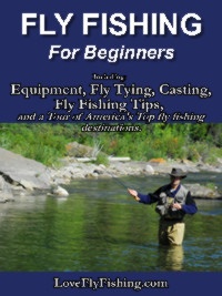 Ebook cover: Fly Fishing For Beginners