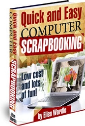 Ebook cover: Quick and Easy Computer Scrapbooking