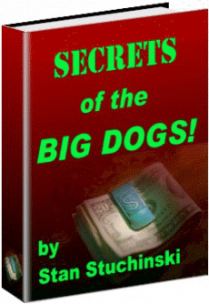 Ebook cover: SECRETS OF THE BIG DOGS!...