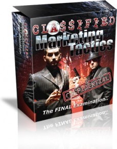 Ebook cover: Classified Marketing Tactics