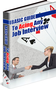 Ebook cover: Guide To Acing ANY Job Interview