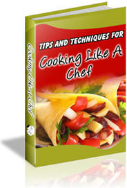 Ebook cover: Cooking Like a Chef