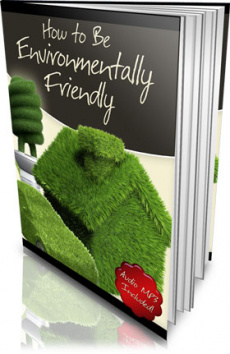 Ebook cover: How to be Environmentally Friendly