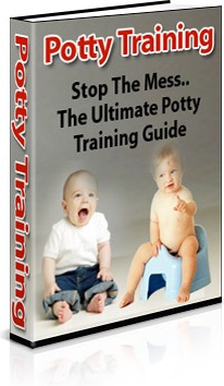 Ebook cover: Potty Training, Stop The Mess, The Ultimate Potty Training Guide