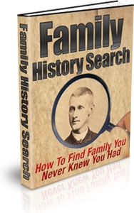 Ebook cover: Family History Search