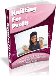 Ebook cover: Knitting For Profit