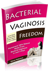 Ebook cover: Bacterial Vaginosis Freedom