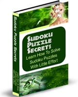 Ebook cover: Sudoku Puzzle Secrets