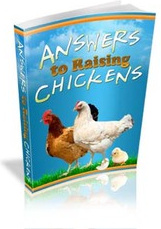 Ebook cover: Answers To Raising Chickens