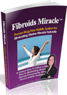 Ebook cover: Fibroids Miracle