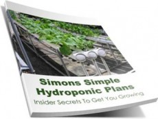 Ebook cover: Simons Simple Hydroponic Plans