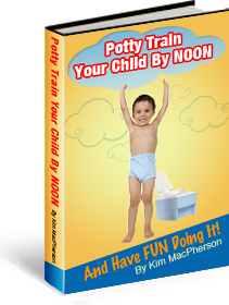Ebook cover: Potty Train Your Child by NOON