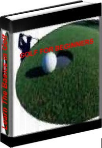 Ebook cover: THE AMATEURS GOLF LESSON FOR BEGINNERS
