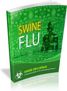 Ebook cover: SWINE INFLUENZA - A Spreading Myth or an Endangering Disease