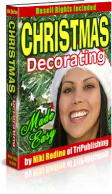 Ebook cover: Christmas Decorating