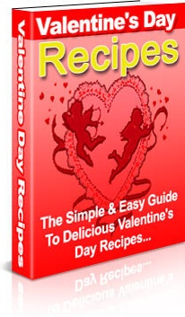Ebook cover: Valentine's Day Recipes