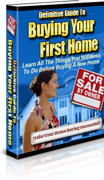 Ebook cover: Buying Your First Home